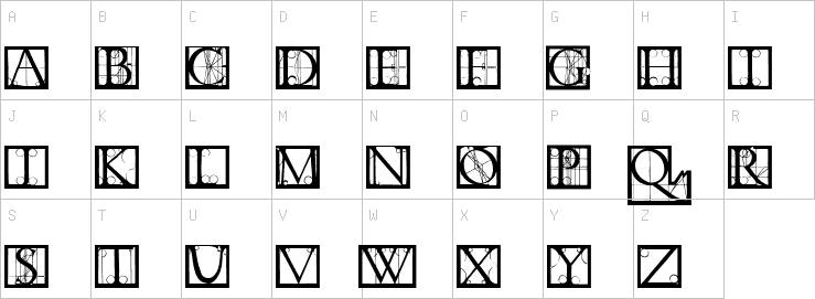 Uppercase characters