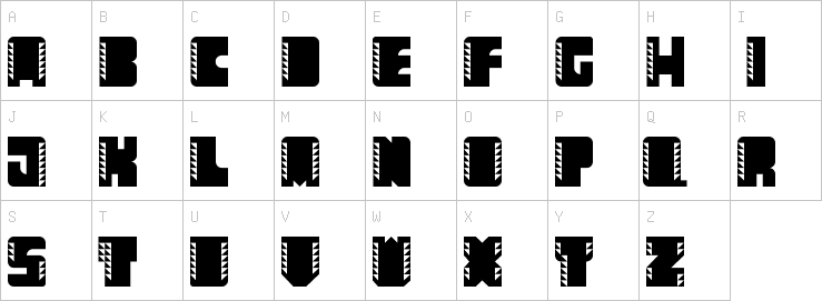 Uppercase characters