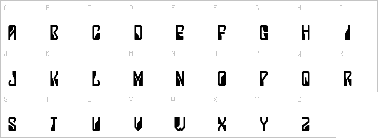 Uppercase characters