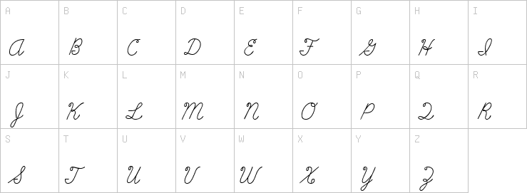 Uppercase characters