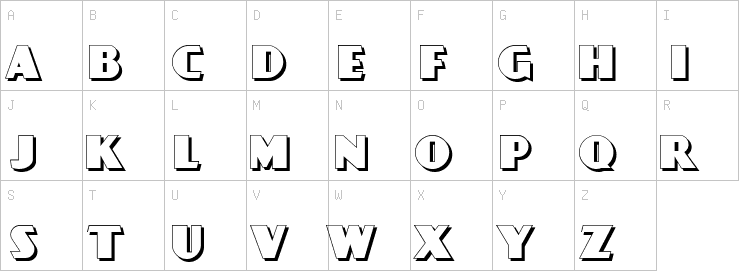 Uppercase characters