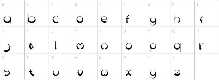 Uppercase characters