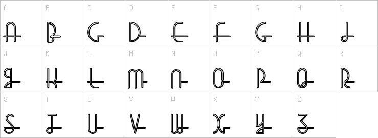 Uppercase characters