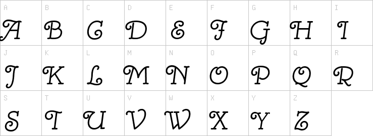 Uppercase characters