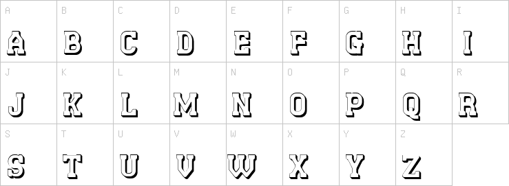 Uppercase characters