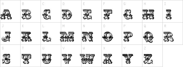 Uppercase characters