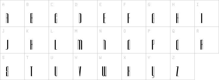 Uppercase characters