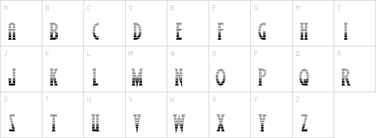 Uppercase characters