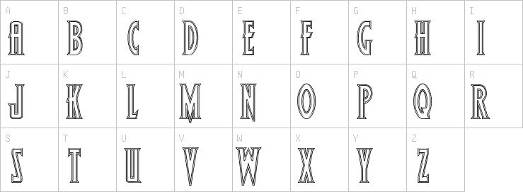 Uppercase characters