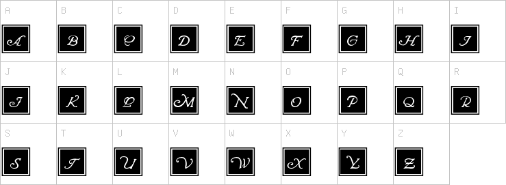 Uppercase characters