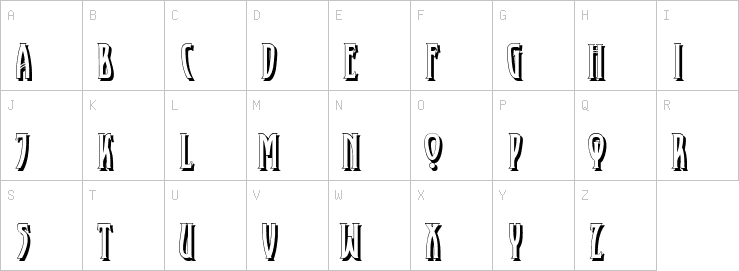 Uppercase characters