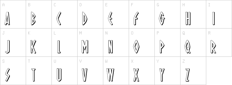 Uppercase characters