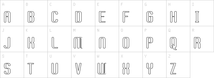 Uppercase characters