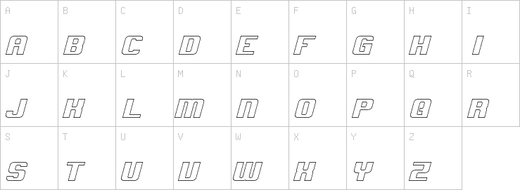 Uppercase characters