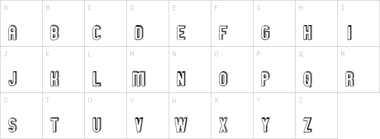 Uppercase characters