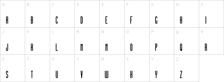 Uppercase characters