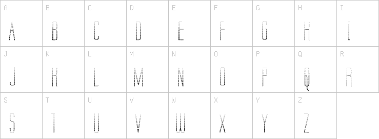 Uppercase characters