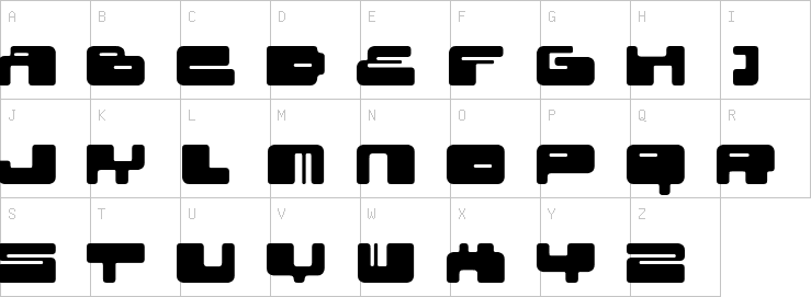 Uppercase characters