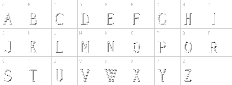 Uppercase characters