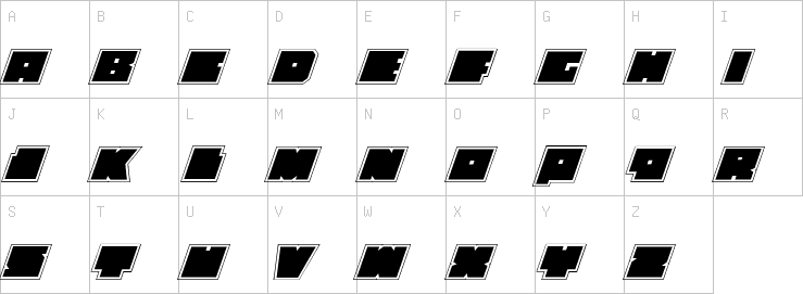 Uppercase characters