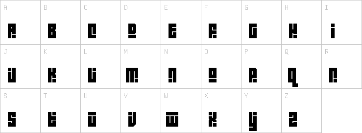 Uppercase characters