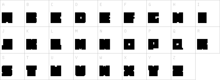 Uppercase characters