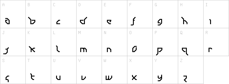 Uppercase characters