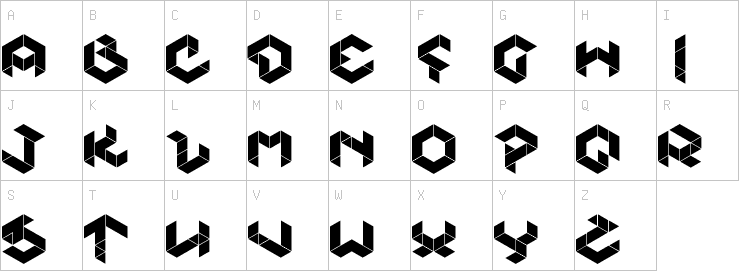 Uppercase characters