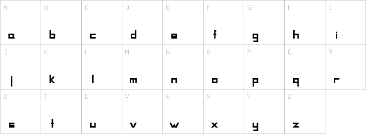 Uppercase characters