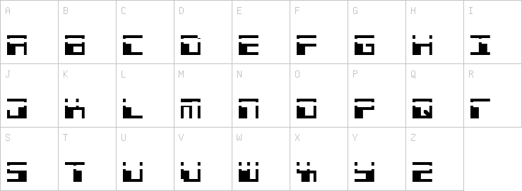 Uppercase characters