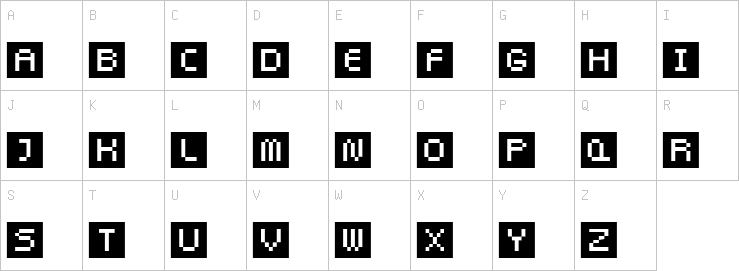 Uppercase characters