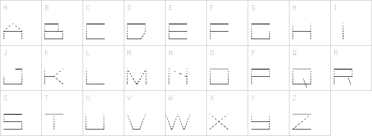 Uppercase characters