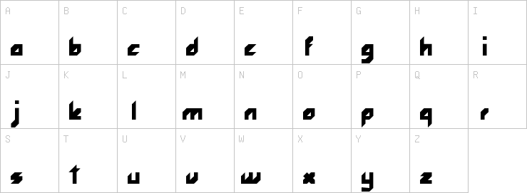 Uppercase characters