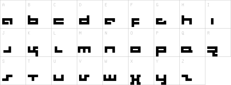 Uppercase characters