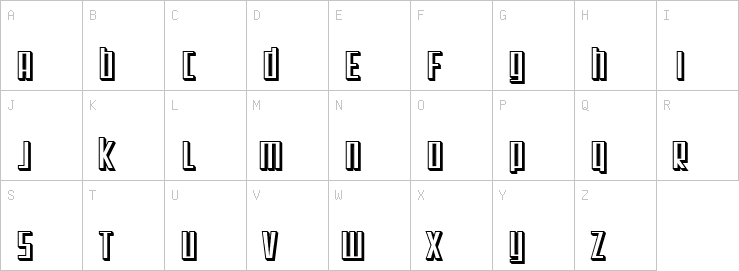 Uppercase characters