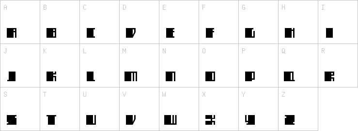 Uppercase characters