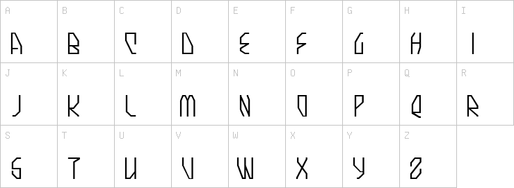 Uppercase characters