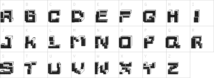 Uppercase characters