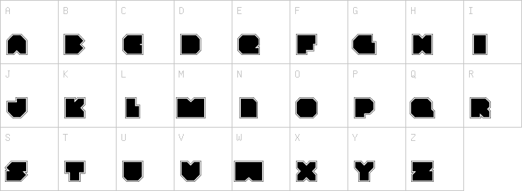 Uppercase characters