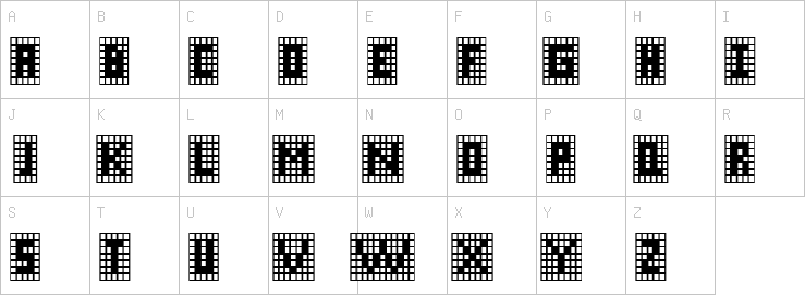 Uppercase characters