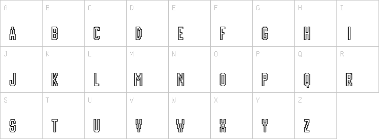 Uppercase characters