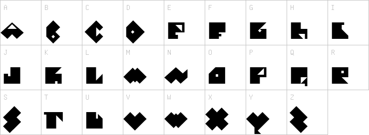 Uppercase characters