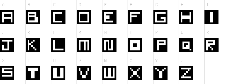 Uppercase characters