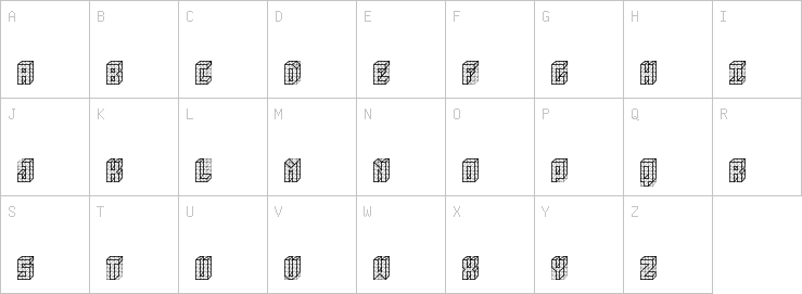 Uppercase characters