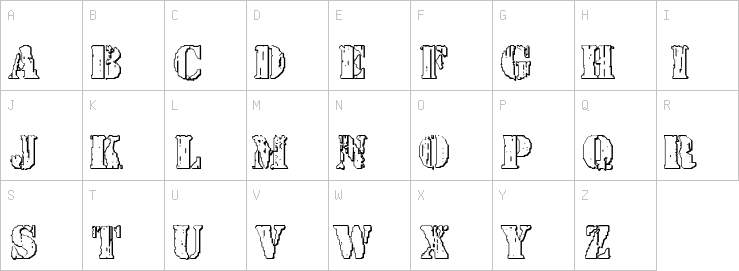 Uppercase characters