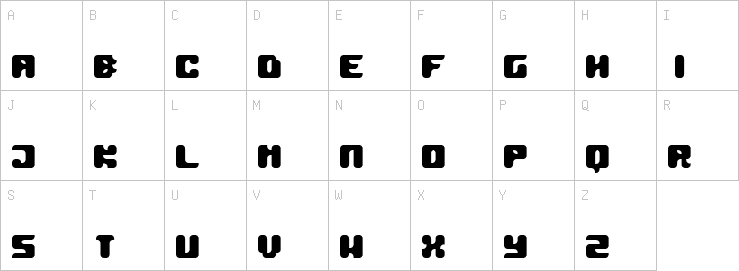 Uppercase characters