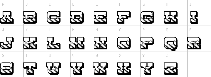 Uppercase characters