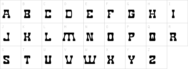 Uppercase characters