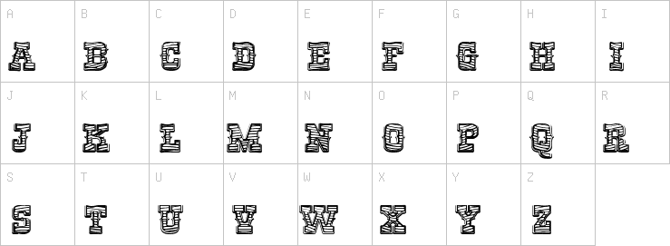 Uppercase characters