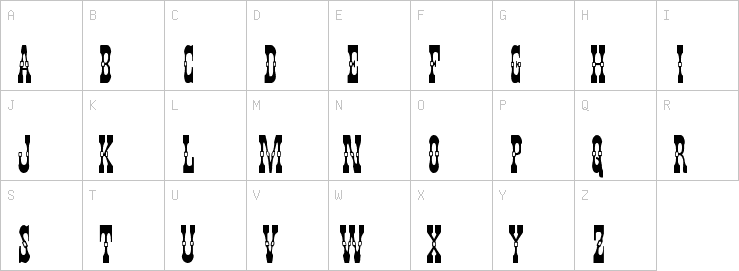 Uppercase characters